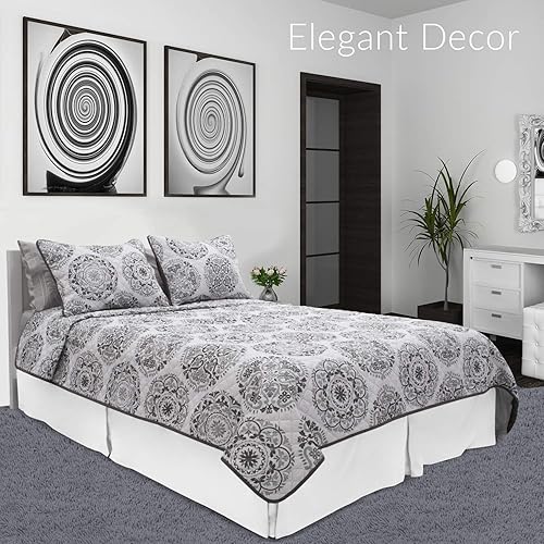 Miniatura 5 de Mellanni Juego de sábanas Queen + falda de cama Bundle&Save - Sábanas y fundas de almohada de lujo para hoteles - El paquete incluye: 4 piezas juego