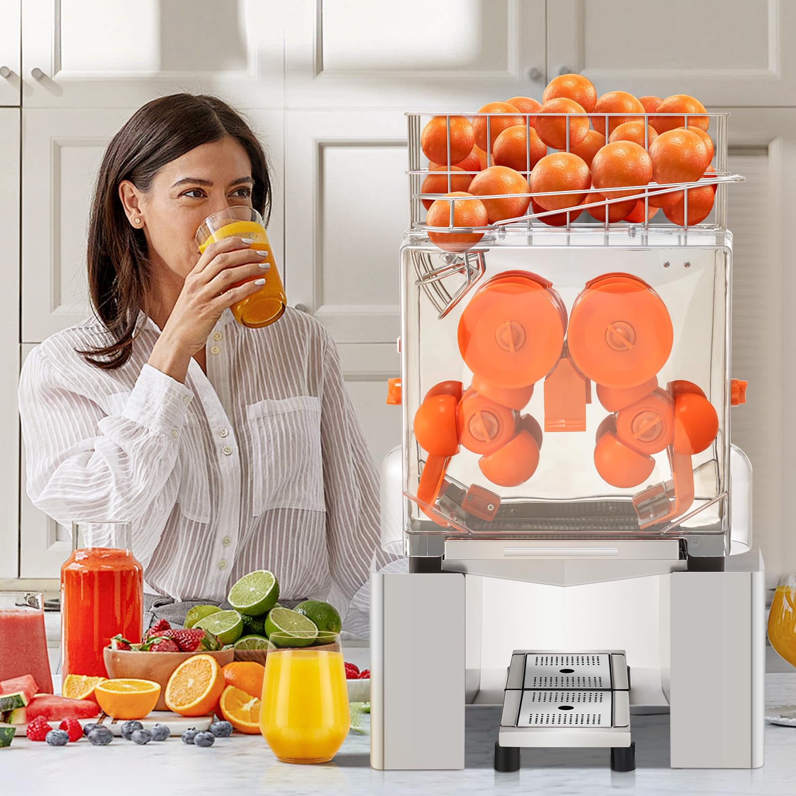 Amazon.com: TECSPACE Commercial Juicer Machine,120W Orange