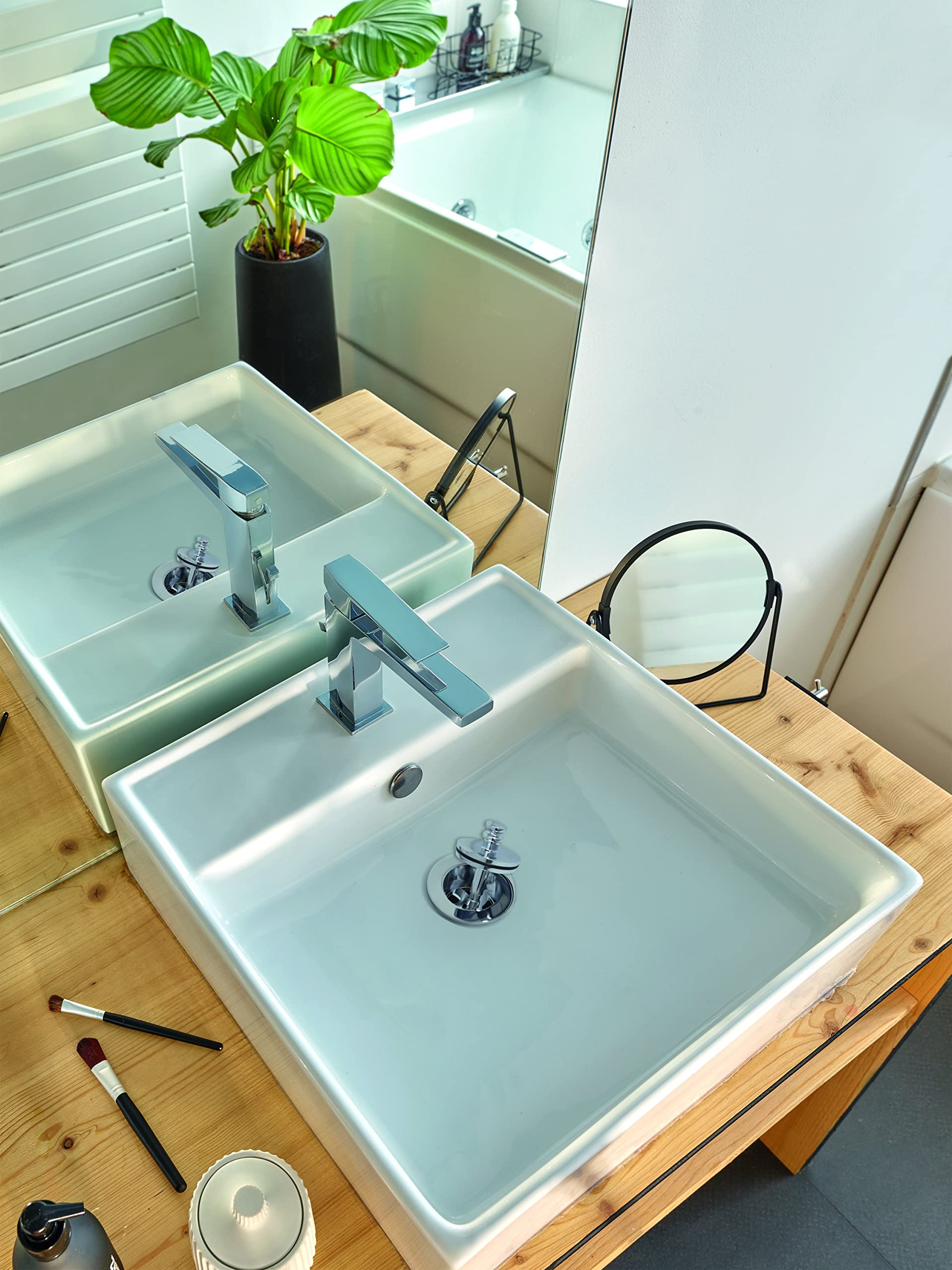 Wirquin Basin/Sink/Bath Plug - Grey | Plumbing Bathroom - View #10