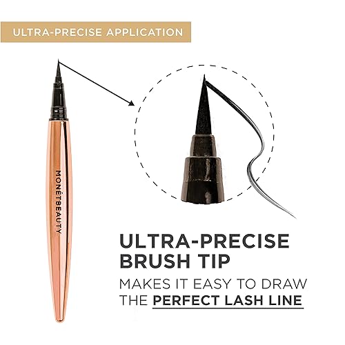 Miniatura 4 de MonétBeauty Lápiz de ojos magnético ultra preciso a prueba de manchas y duración durante todo el día 02fl oz