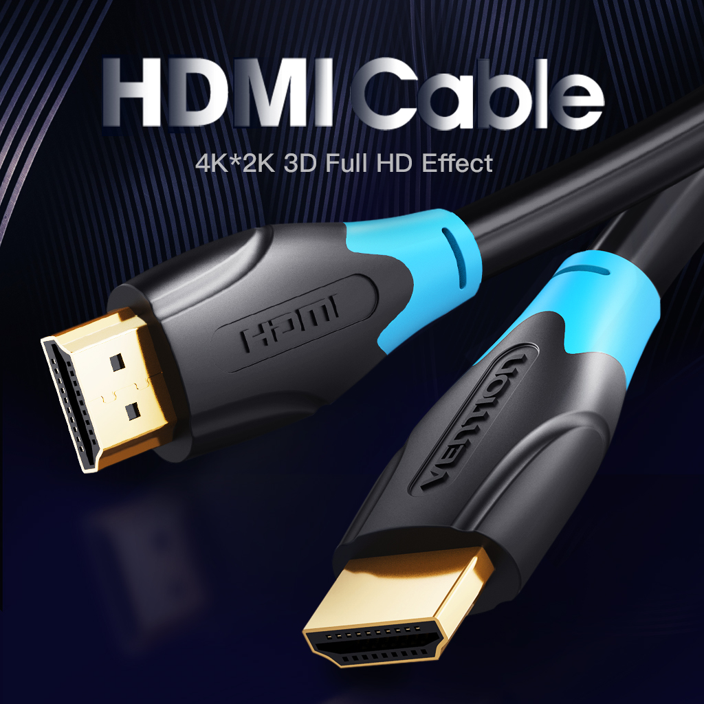 Cavo Vention HDMI A Micro HDMI 2 Metri 4K – Con Ethernet E Contatti Placcati Oro