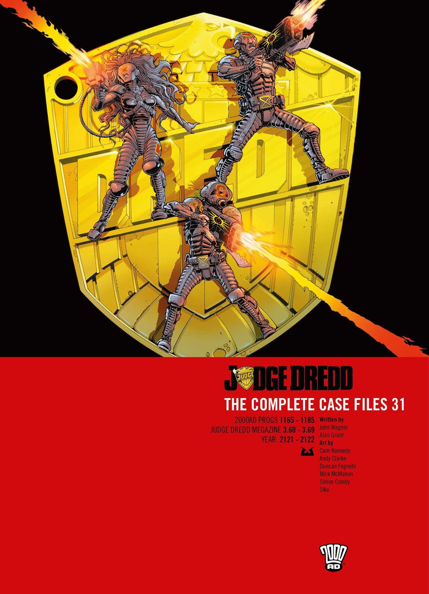 Judge Dredd: The Complete Case Files 31 by Mick McMahon, Cam Kennedy, Henry...