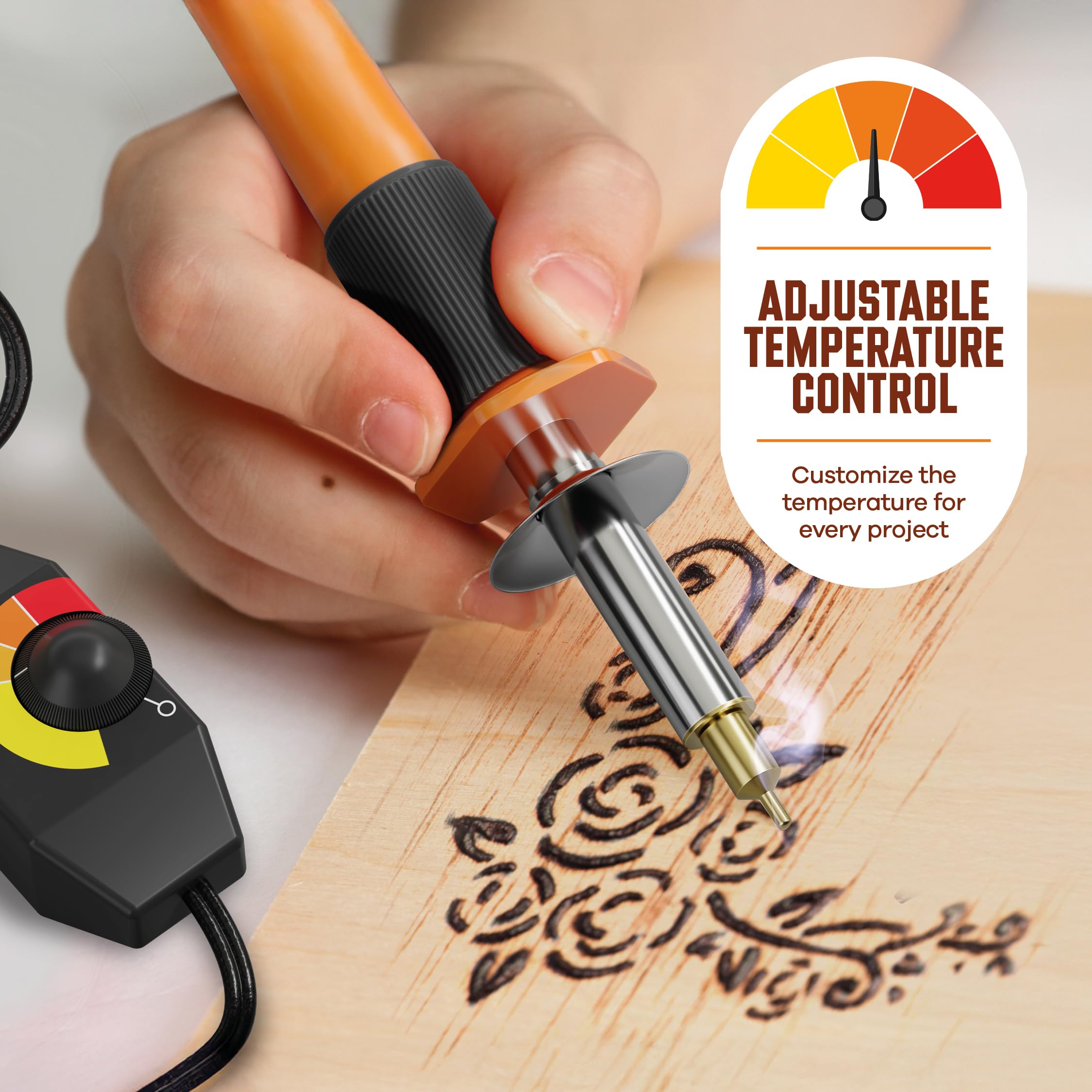 Wood Burning Tool Pen - Craft Burning Kit -4