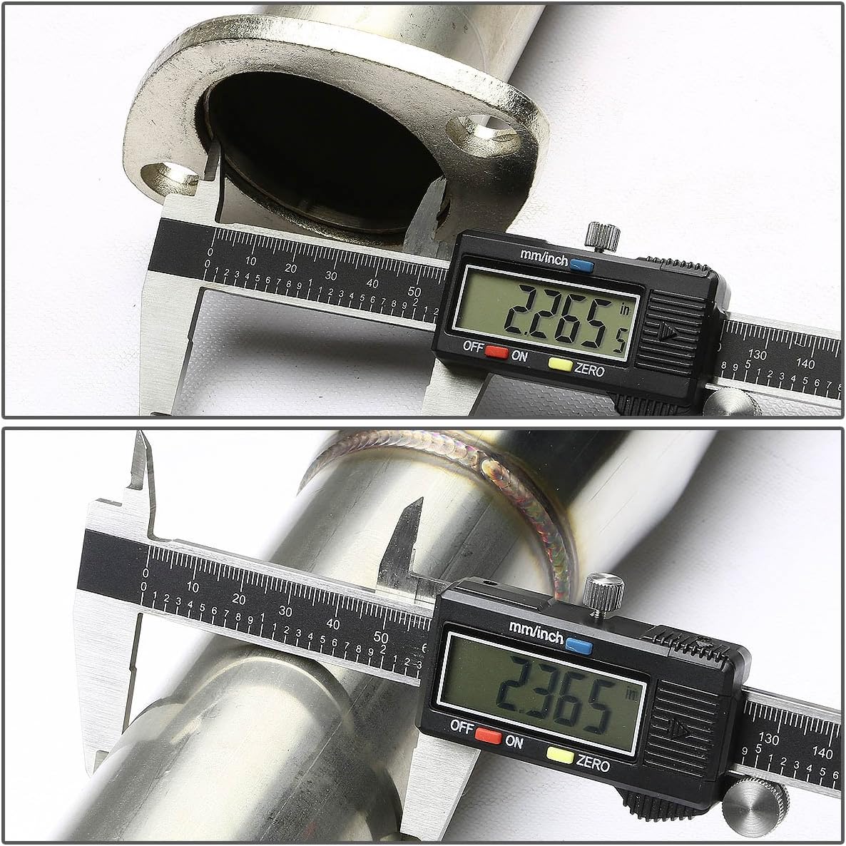 DNA MOTORING CBE-HA90-NRT Muffler CatBack Exhaust System [Compatible with 90-93 Honda Accord Sedan/Coupe ONLY]