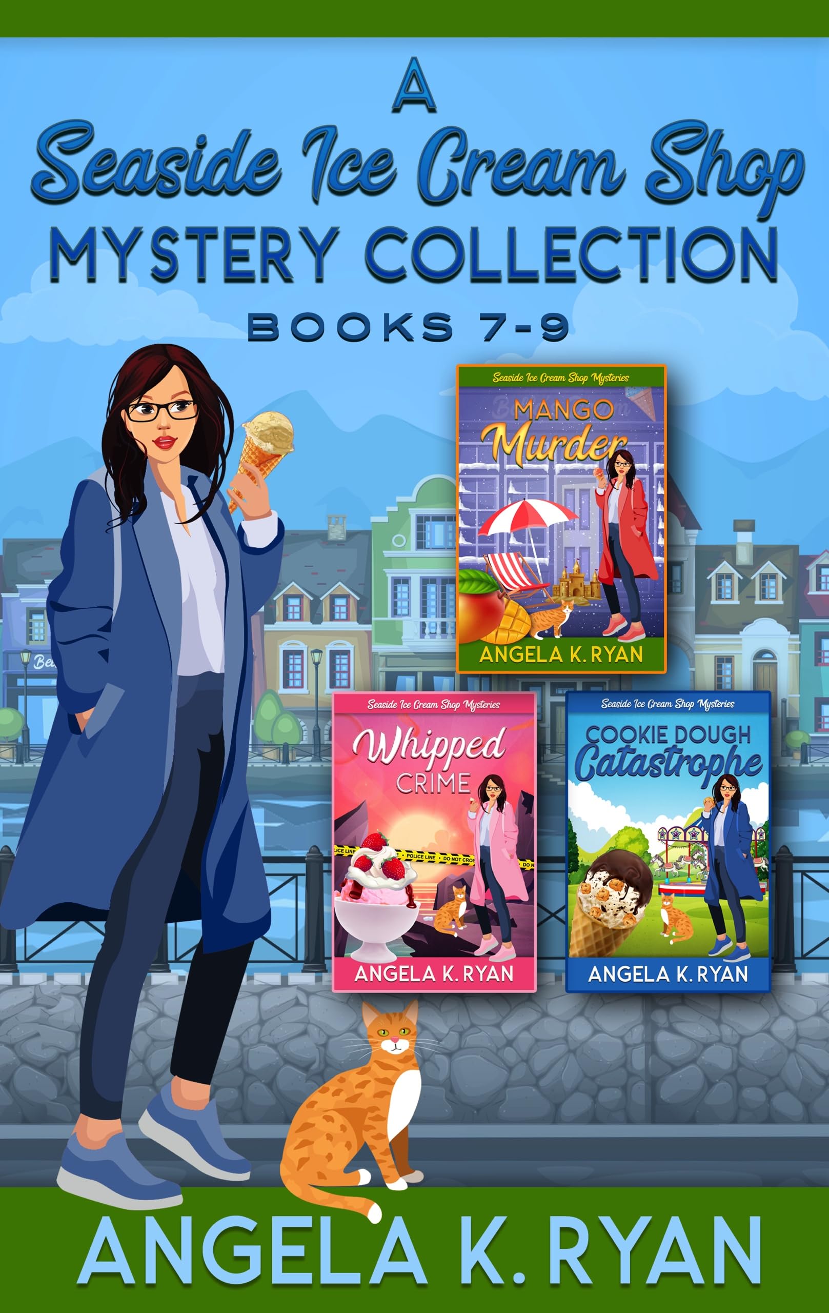 A Seaside Ice Cream Shop Mystery Collection: Volume 3, Books 7-9 (Seaside Ice Cream Shop Mysteries)