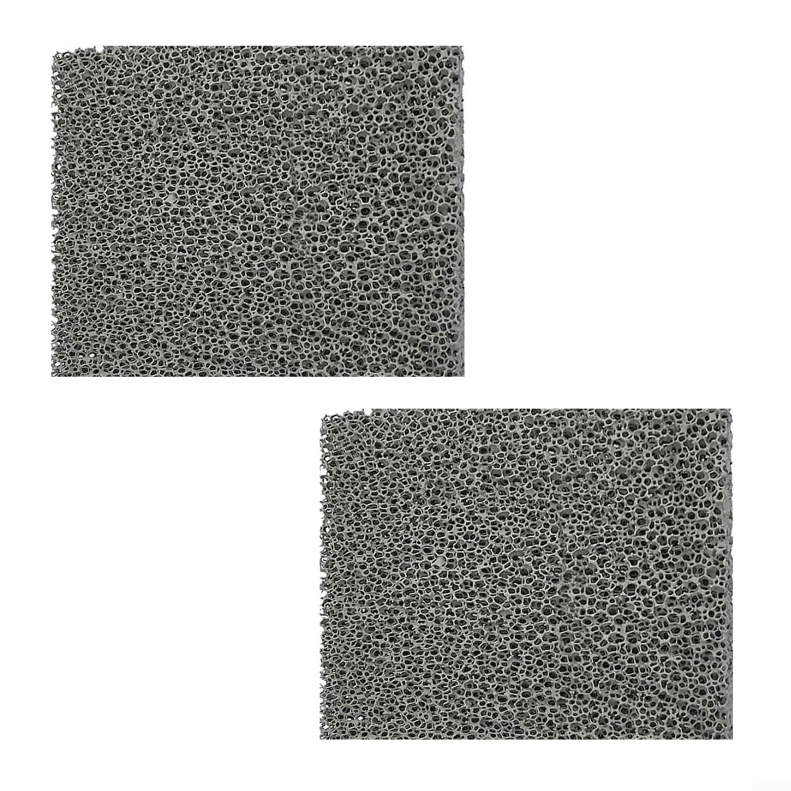 Feinstaubfilter für Kamin, 200 x 200 x 20 mm, Feinstaubfilter, Ersatz-Russfilterplatte für Hark-Öfen, Temperaturbeständigkeit bis 1600 °C, 2 Stück