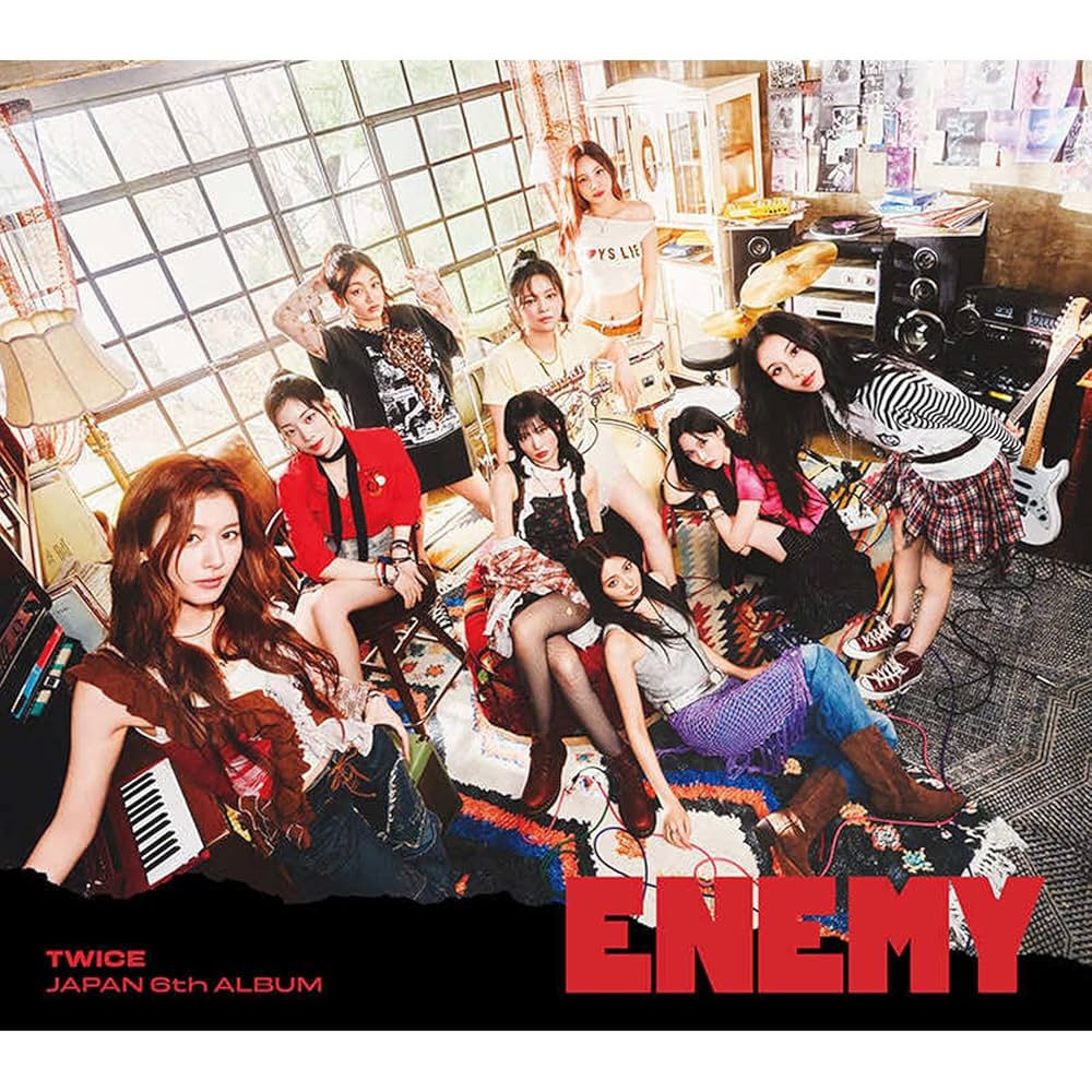 TWICE - Japan 6th Album [ENEMY] (LIMITED A Ver.) CD + Visual
