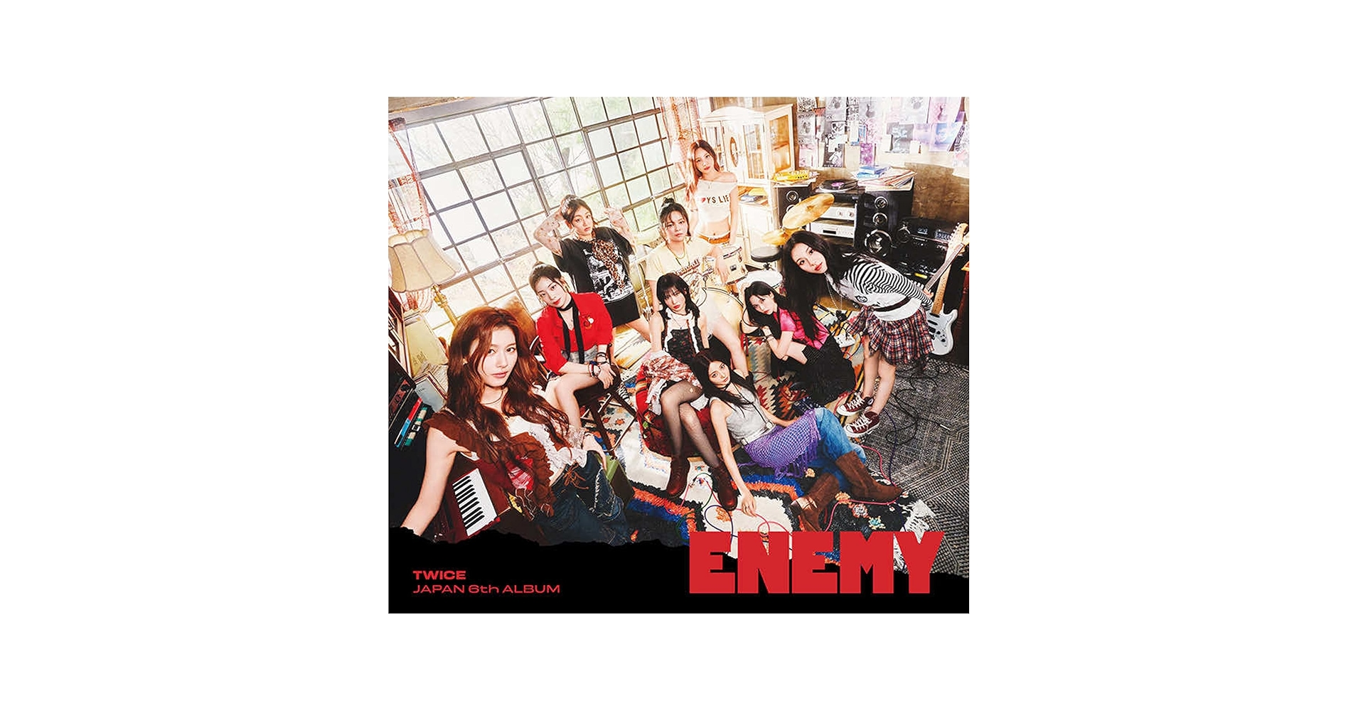 TWICE - Japan 6th Album [ENEMY] (LIMITED A Ver.) CD + Visual