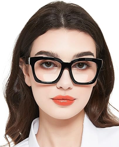 MARE AZZURO Lentes de lectura bifocales de gran tamaño para mujer, con bloqueo de luz azul, 1.0 1.25 1.5 1.75 2.0 2.25 2.5 2.75 3.0 3.5 disponible en Yaxa Peru