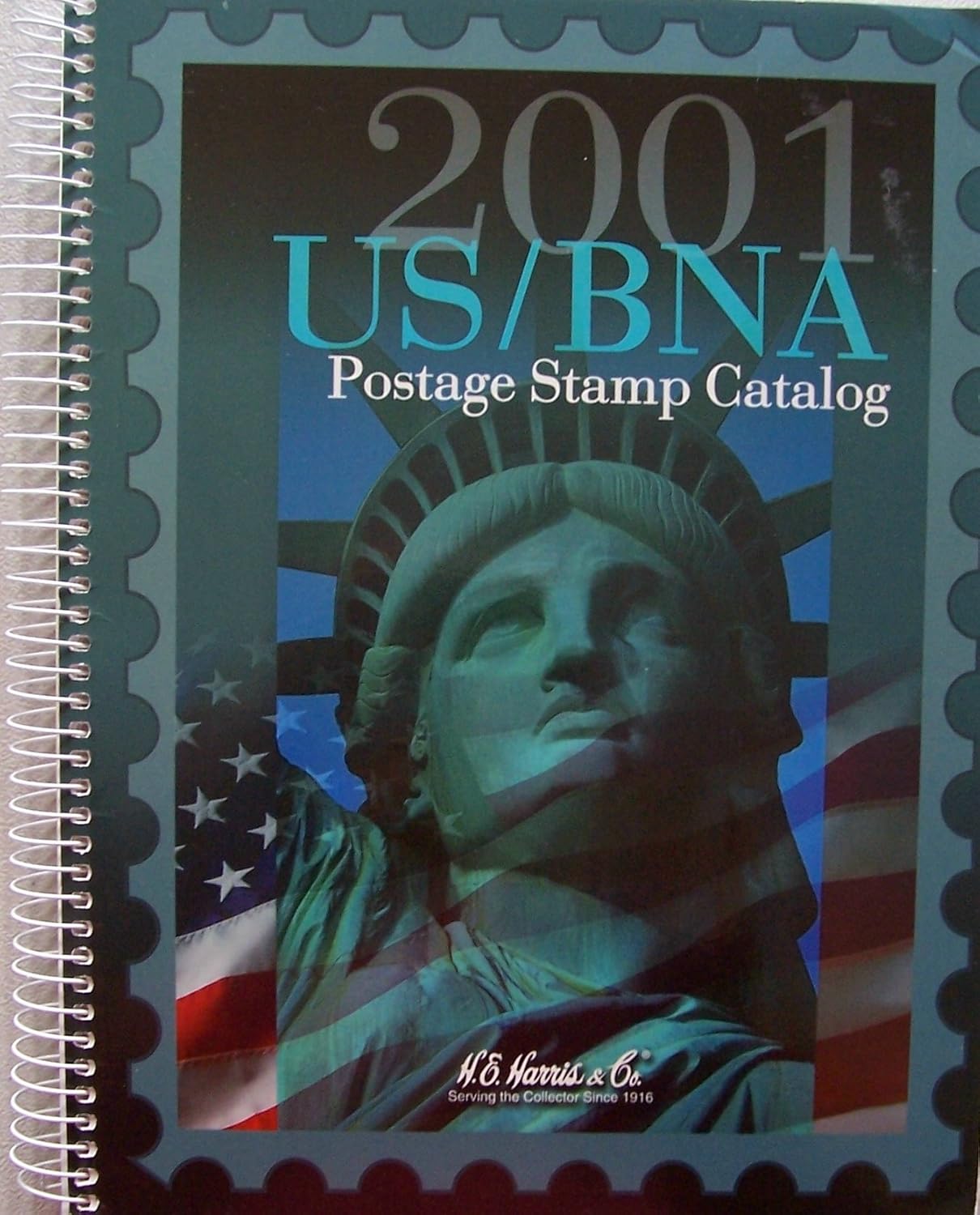 2001 US/BNA Postage Stamp Catalog [ International Award Winning Harris