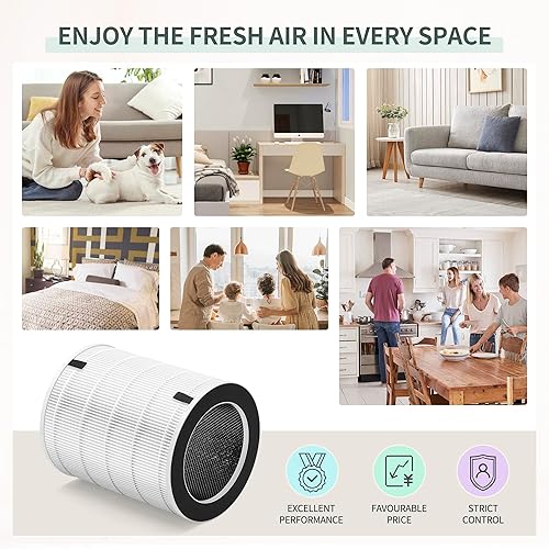 Miniatura 7 de Mage and Max - Filtro de repuesto HEPA compatible con Afloia Air Pu-rifier MAXMAGEMAGE PRO, Honati MAX AP2202I y Sans Pu-rificadores de aire para