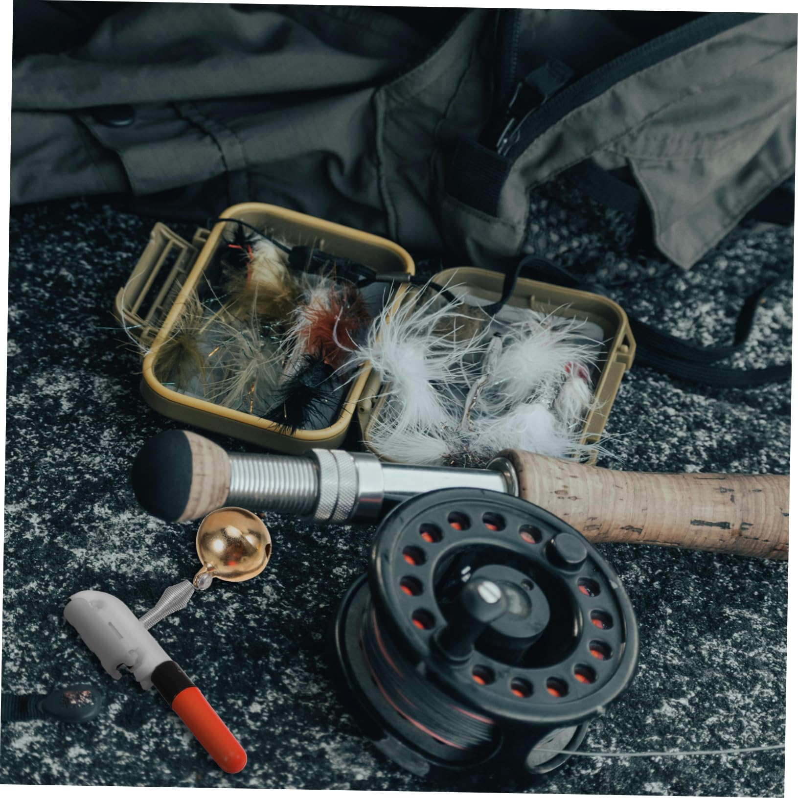 BESPORTBLE Barra Luminosa De Pesca Lámpara De Pesca para Cañas De Pescar Artilugios De Pesca Alarma De Caña De Pescar Caña De Pescar Luz Alarma De Mordedura De Pesca Abdominales