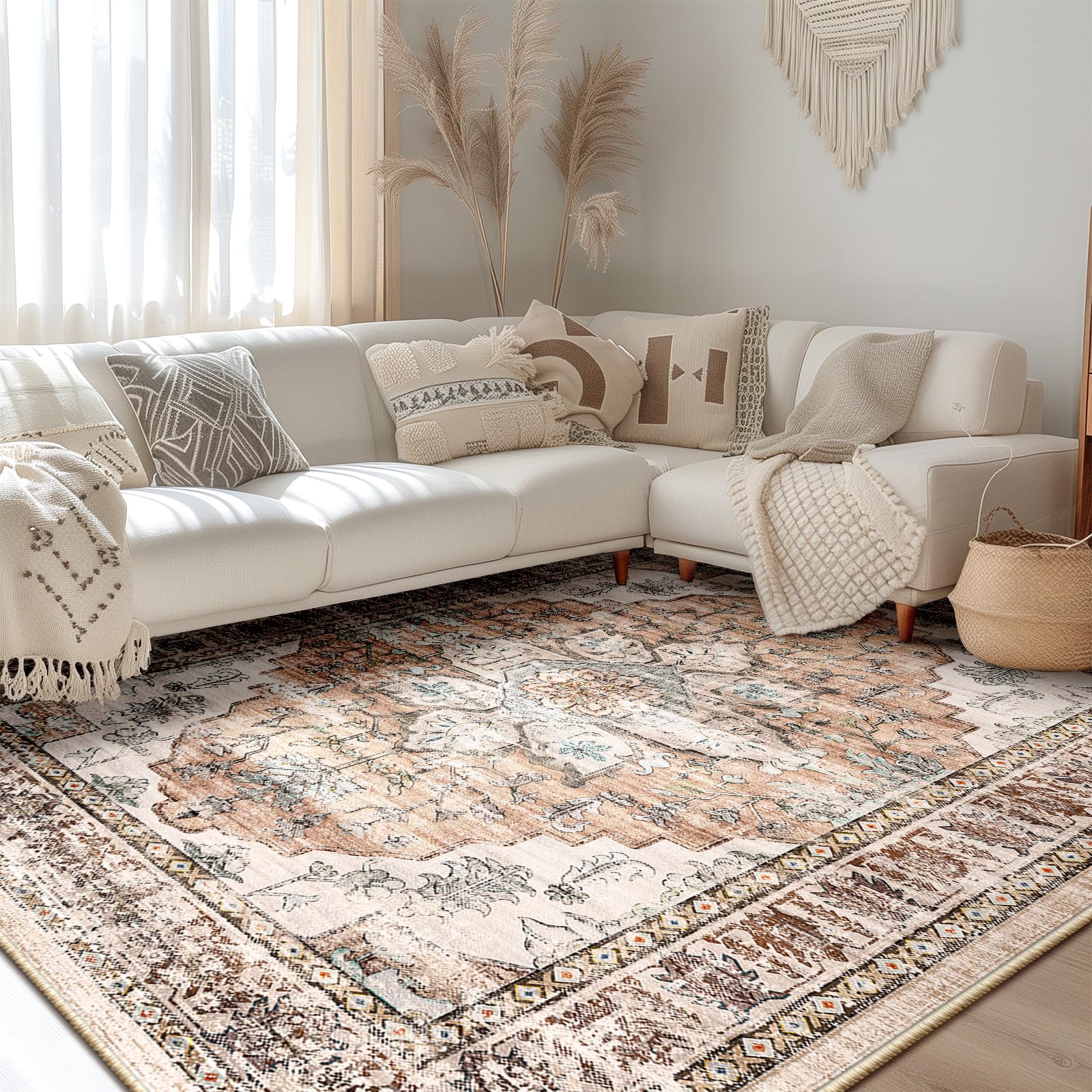 Amazon.com: BESTSWEETIE 9x12 Area Rug Washable Rugs for Living