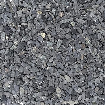 Midwest Hearth Natural Decorative Gray Bean Pebbles 1/5" Size 2-lb Bag