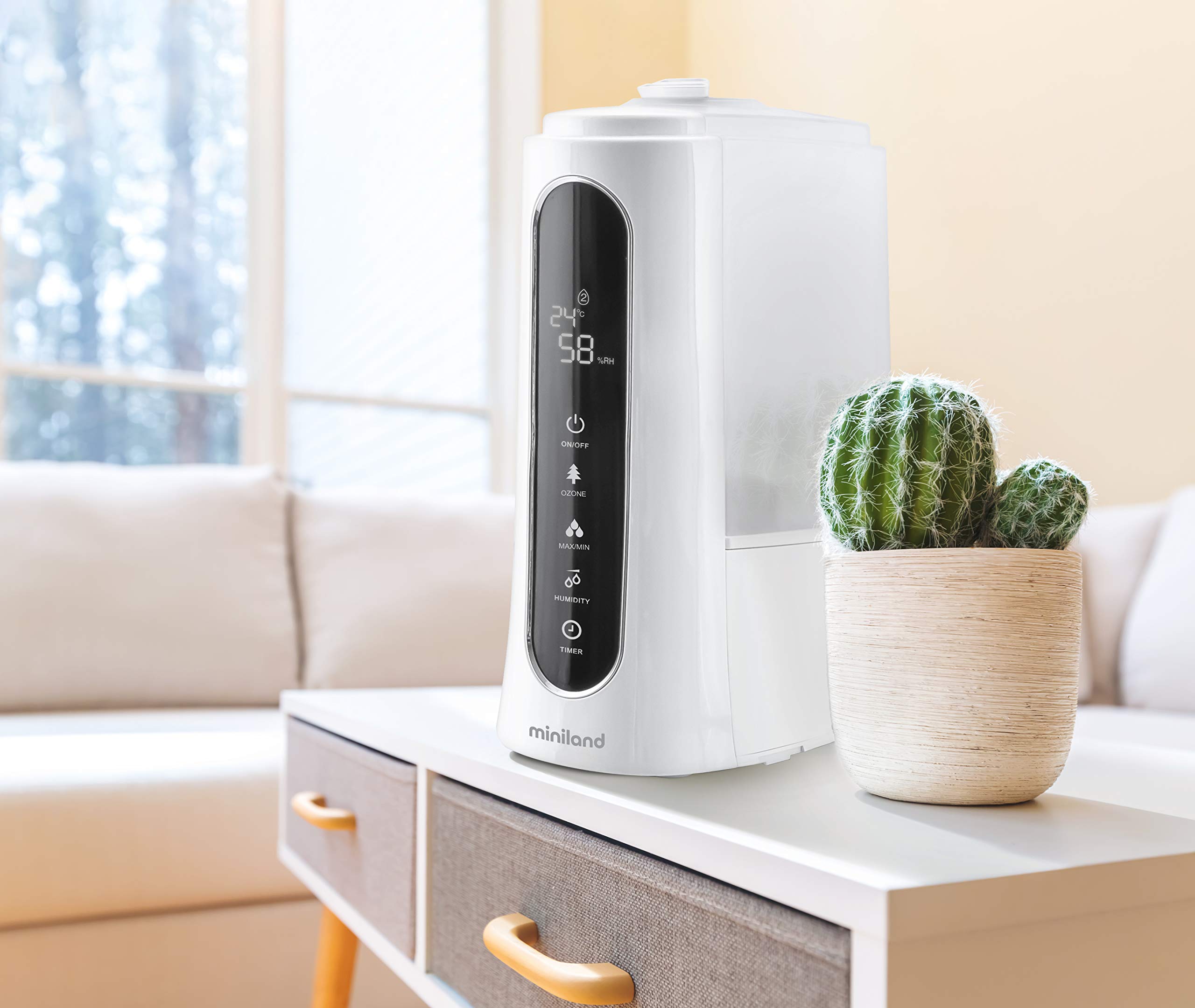 Image secondaire de Humidificateur d'Ozone Miniland Humitouch Pure - Purificateur d'Air et Diffuseur de Parfum