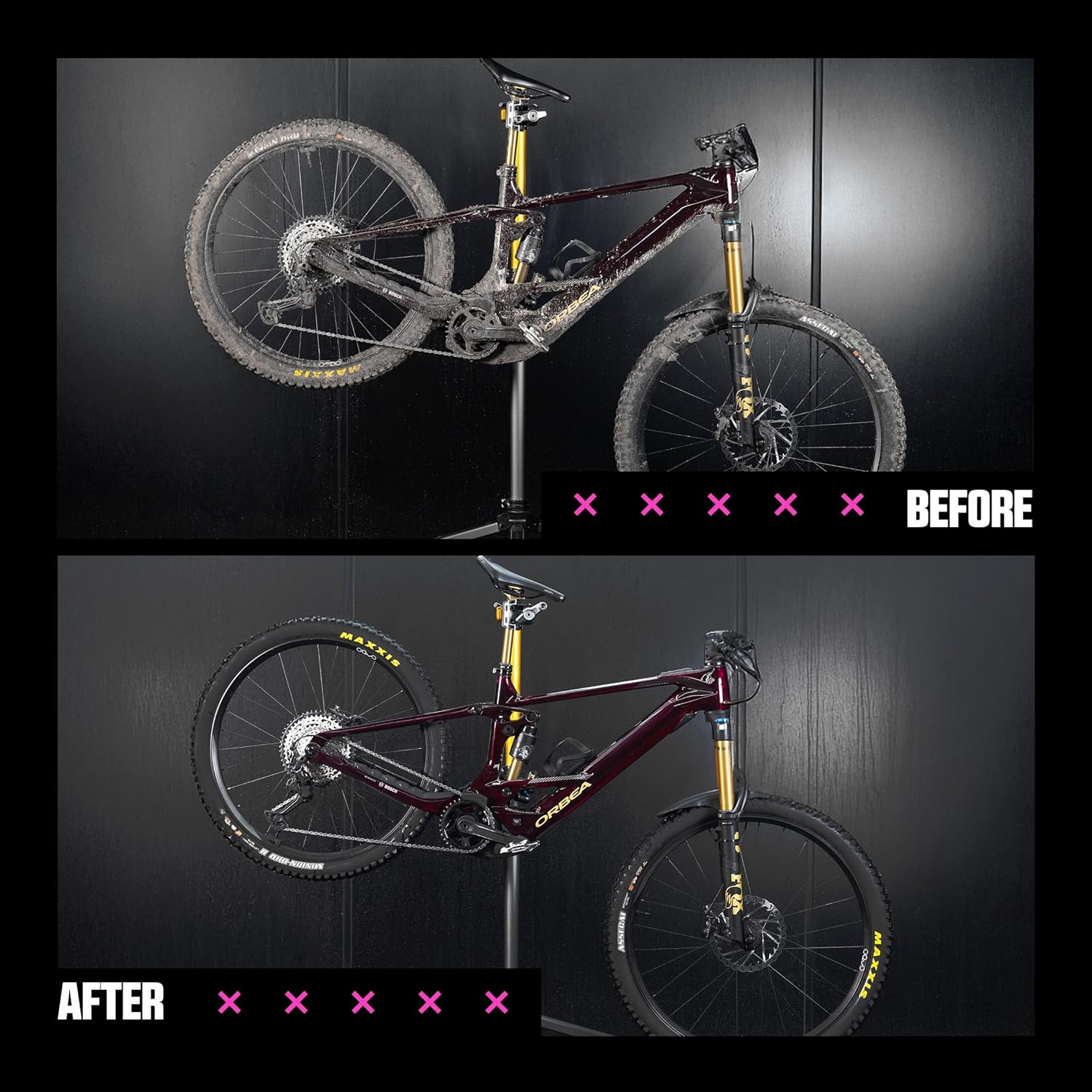 Muc Off - 250US 8 in 1 Bicycle Cleaning Kit , Black