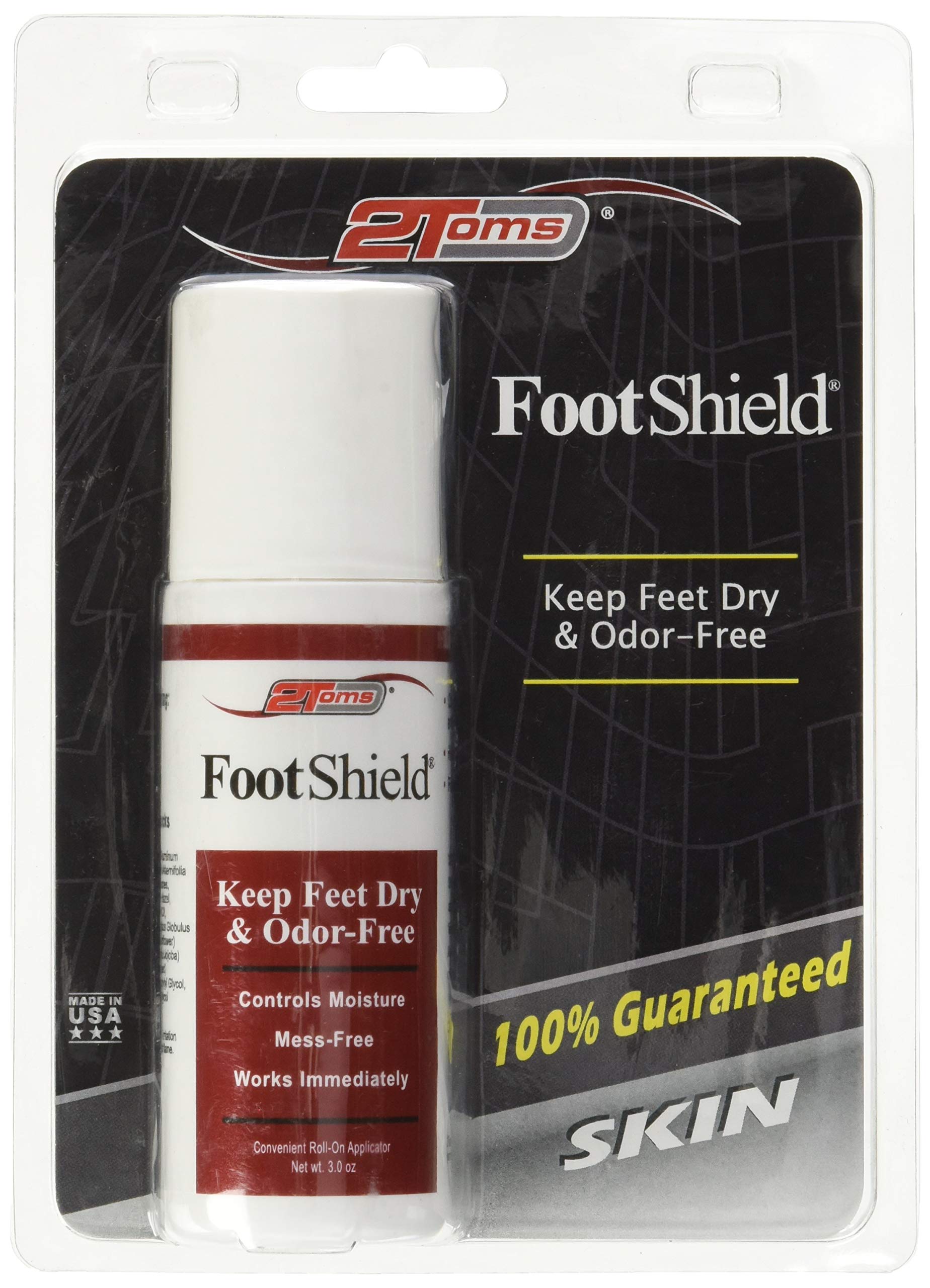 FootShield Foot Odour and Perspiration Barrier 3.0 oz / 90 ml Roll-on