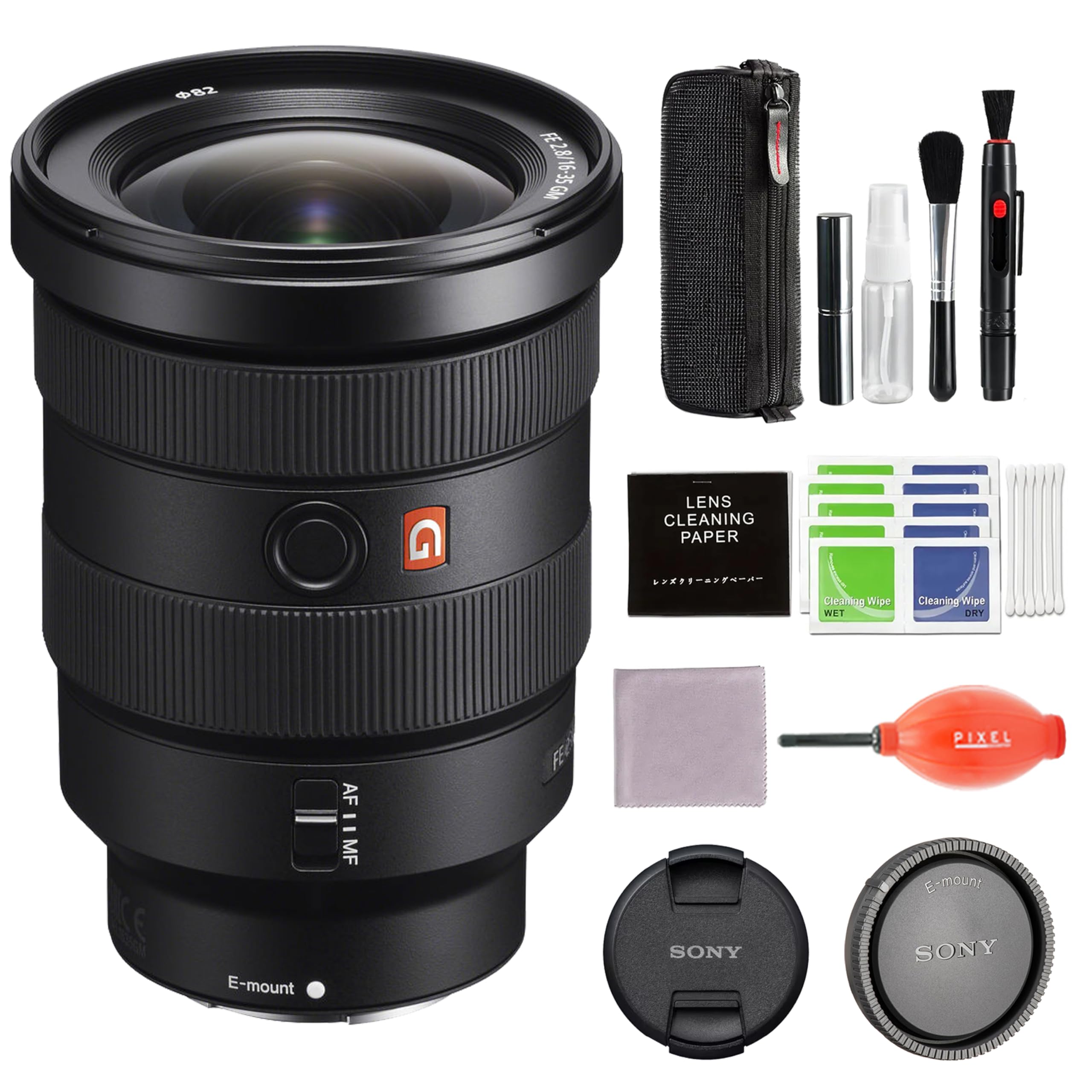 Sony FE 16-35mm F2.8 GM (SSEL1635GM) Zoom Lens with Advanced Accessories