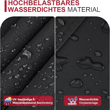 Unicook Waterproof BBQ Cover 132 x 66 x 108 cm for Weber Spirit 300