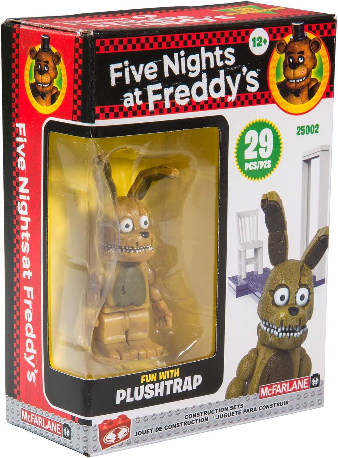 Microset mcfarlane toys five nights at freddy s fun with plushtrap