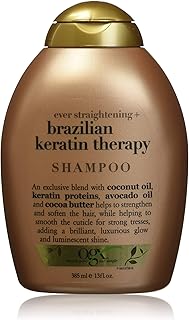Ogx Shampoo Brazilian Keratin Therapy 13 Ounce (384ml) (3 Pack)