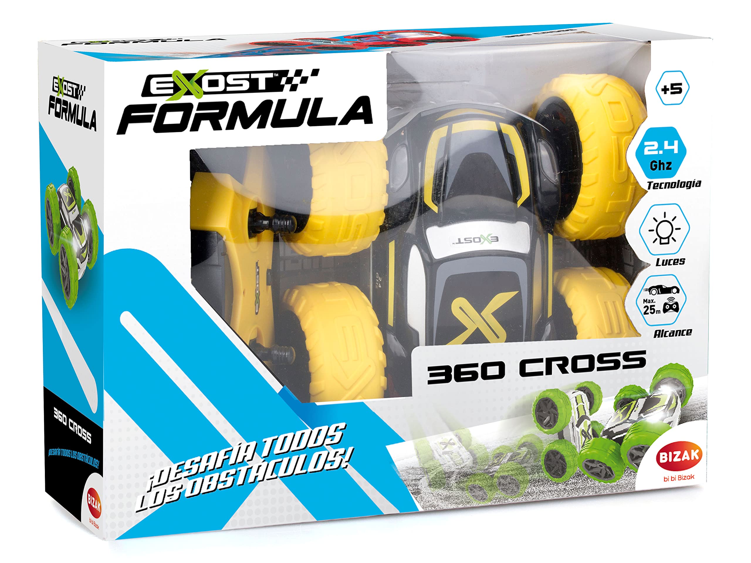 Exost Formula 360 Cross Radio Sterowanie pojazdu ze światłami Bizak (62000257-3)