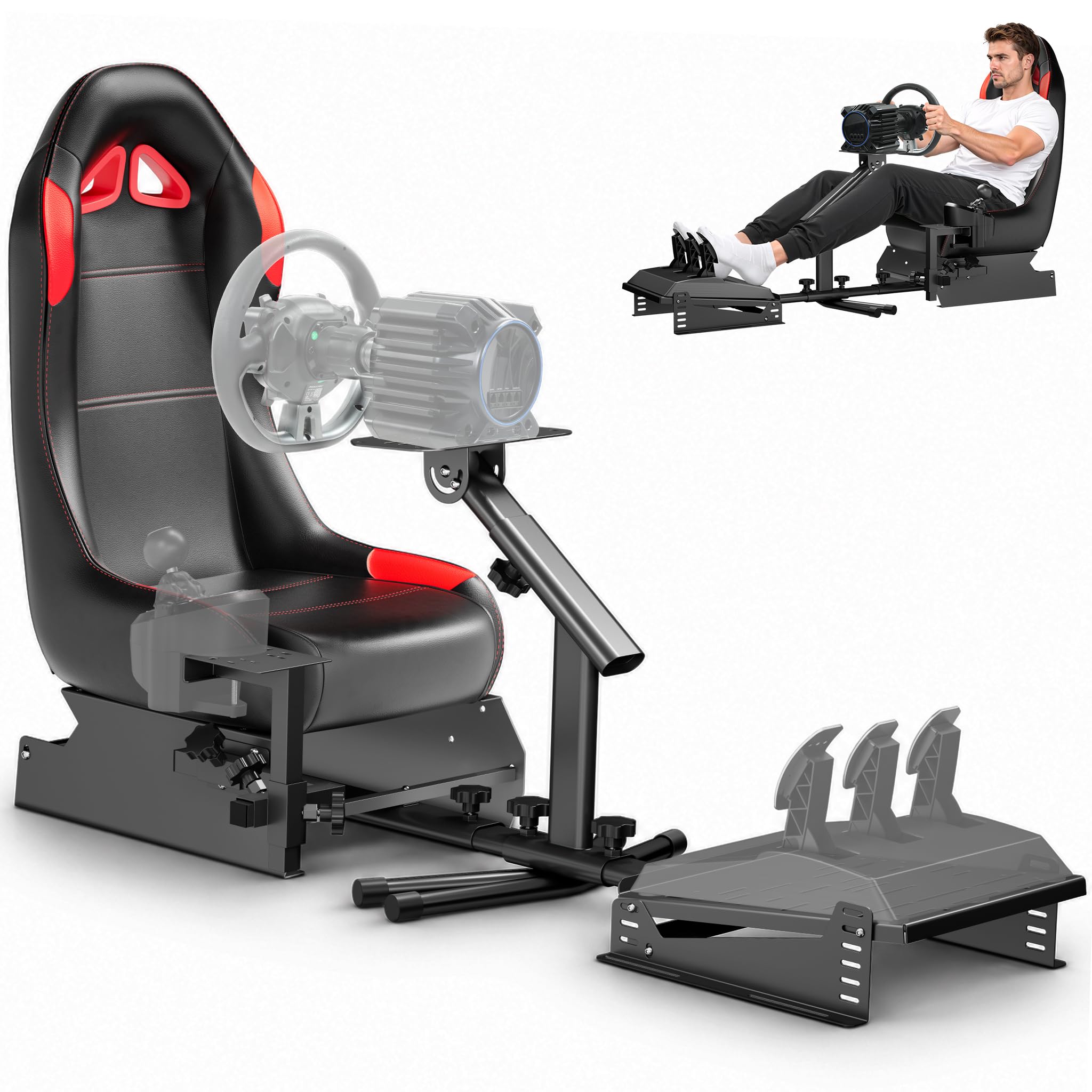Amazon.com: DIWANGUS Foldable Racing Simulator Cockpit for