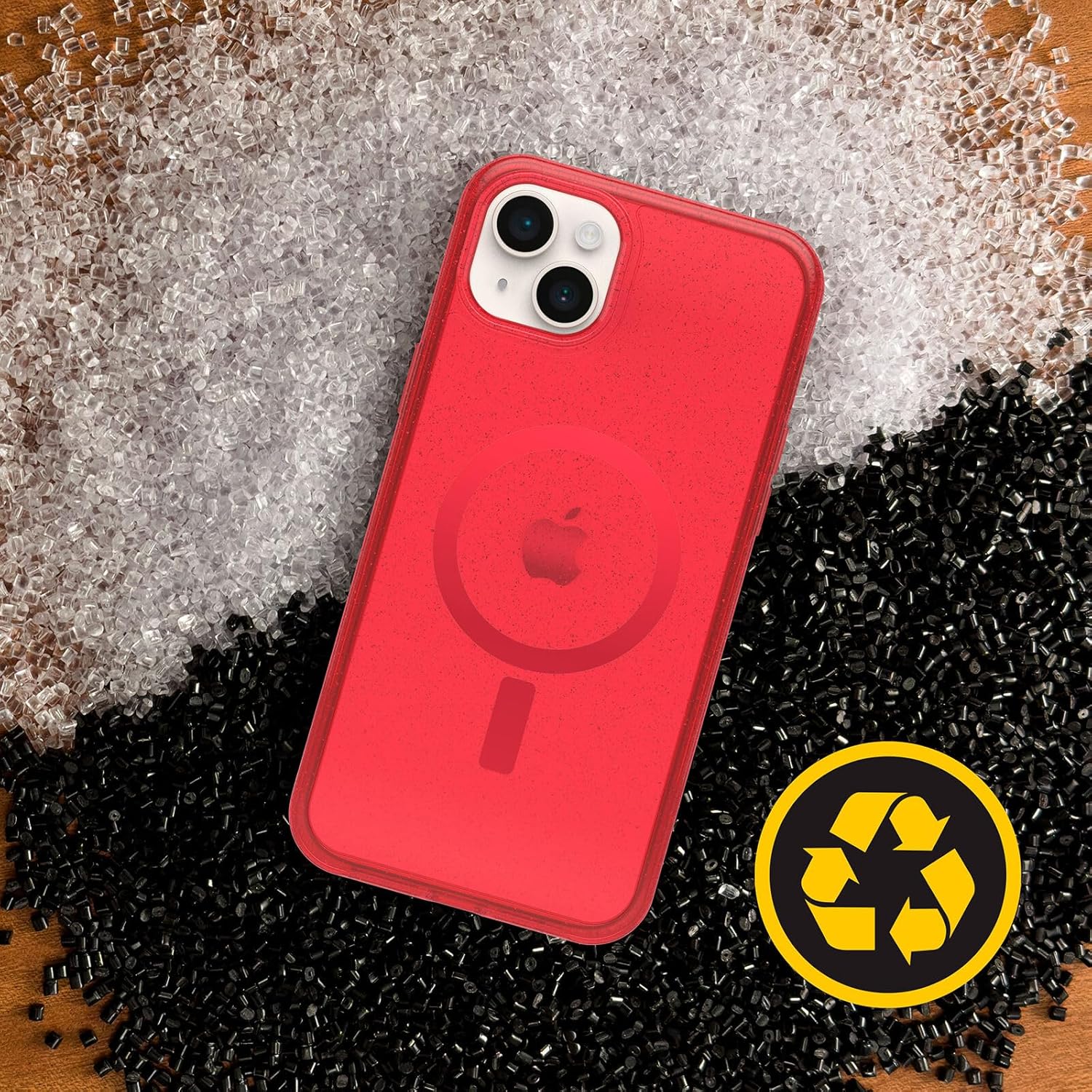 OtterBox Symmetry Case with MagSafe for iPhone 14 Plus (ONLY) Non-Retail Packaging - (Pinky Swear (Red))