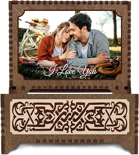 Miniatura 3 de Celtic Tree of Life Custom Music Box, Plays Any Song, Custom Photo Print and Text Inside