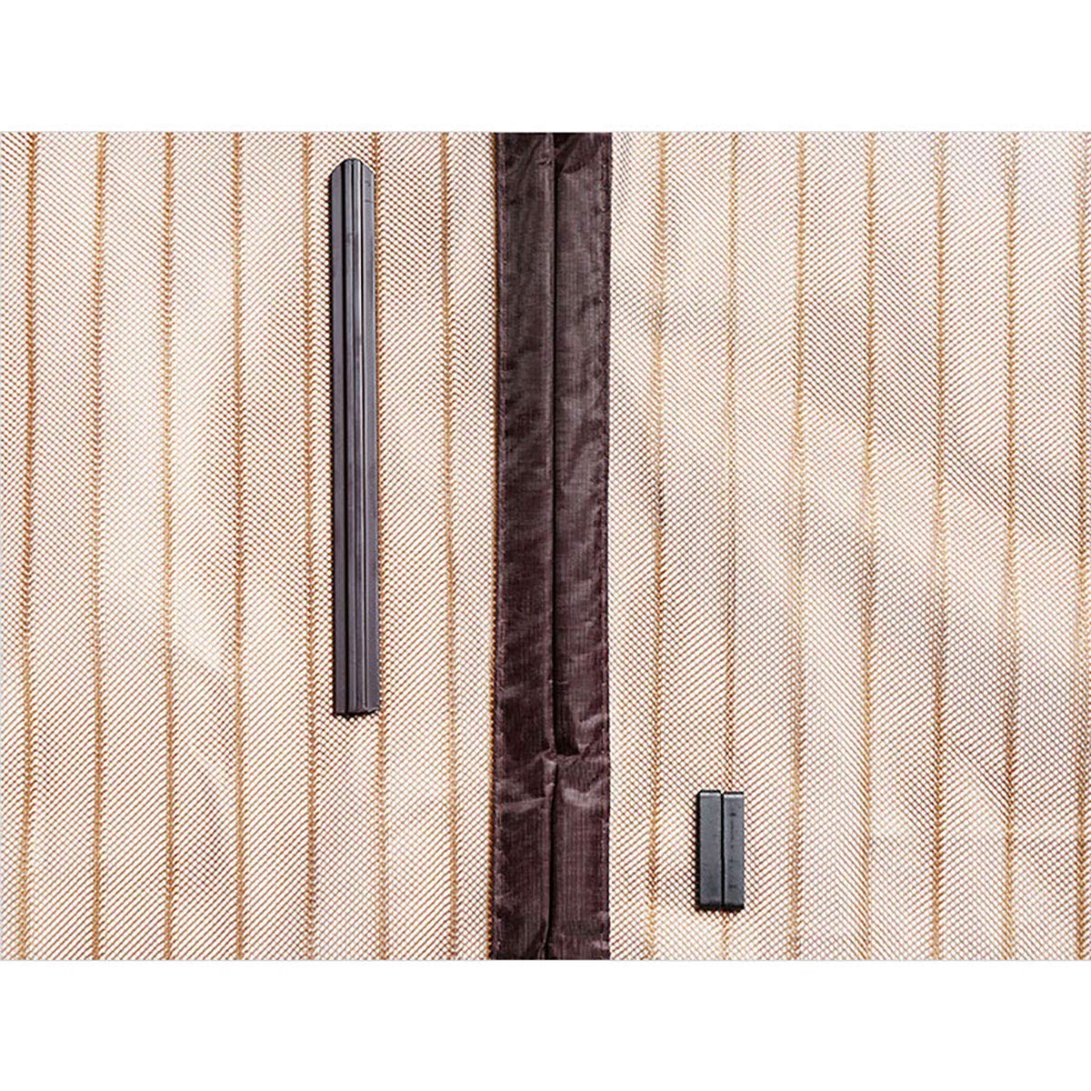 Zanzariera per Finestra, Zanzariera per Finestra Magnetica, Zanzariera con Nastro Magico Protezione Zanzara, Nero, 80x150 cm(W x H)