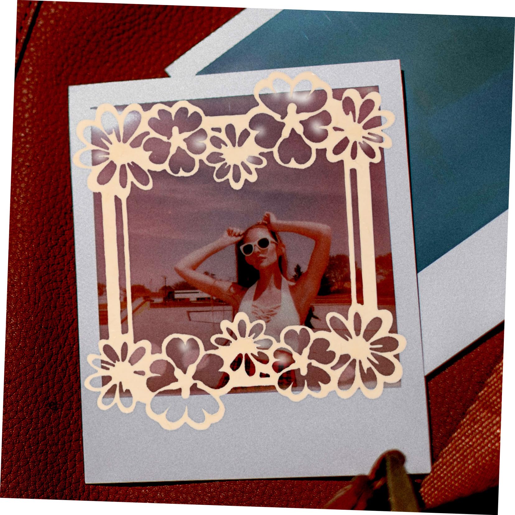 Tofficu 200pezzi Carta Scrapbooking Lace Materiali Per Decorazioni Artistiche e Progetti Creativi Adatti Per Biglietti Augurali e Origami Stile Retro e Varie Fantasie