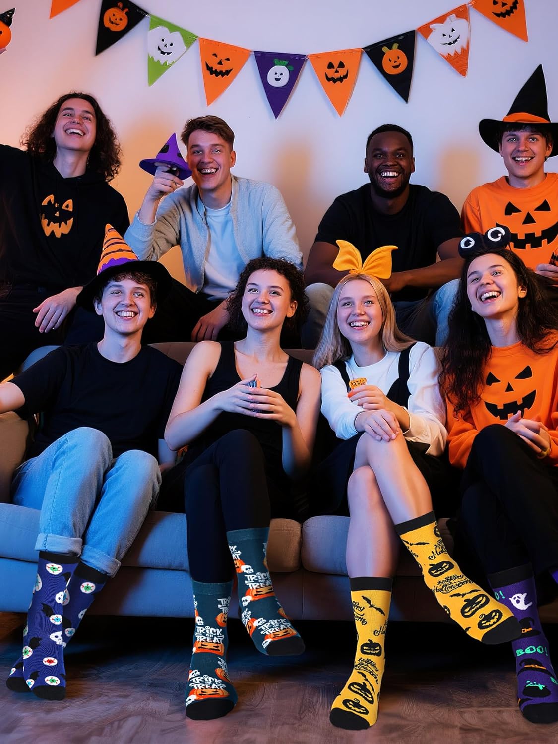 24 Pairs Cupcake Crew Socks Gifts for Book Lovers Social Worker Nurse Teacher Women Men Unisex - Image 5