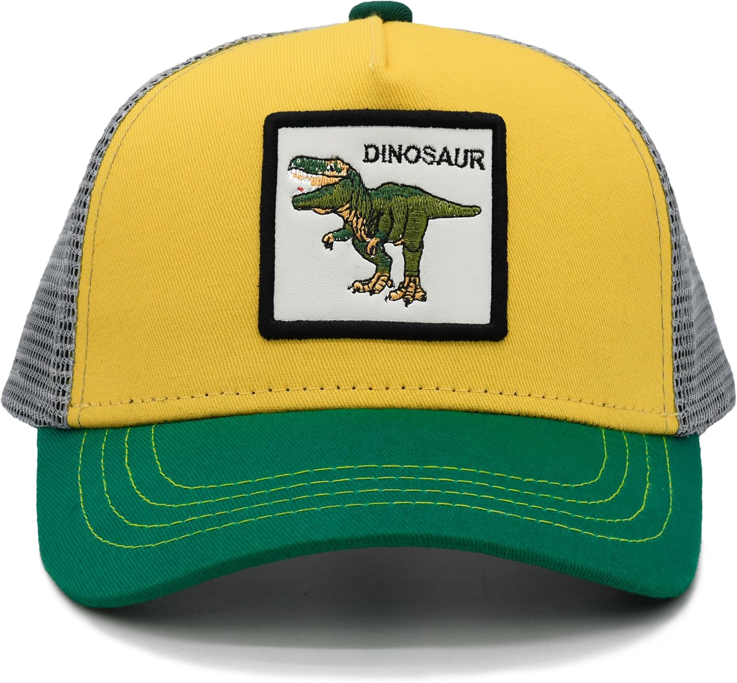 Boys' Trucker Hat Adjustable Mesh Snapback Toddler Baseball Cap for Kids Ages 2-9