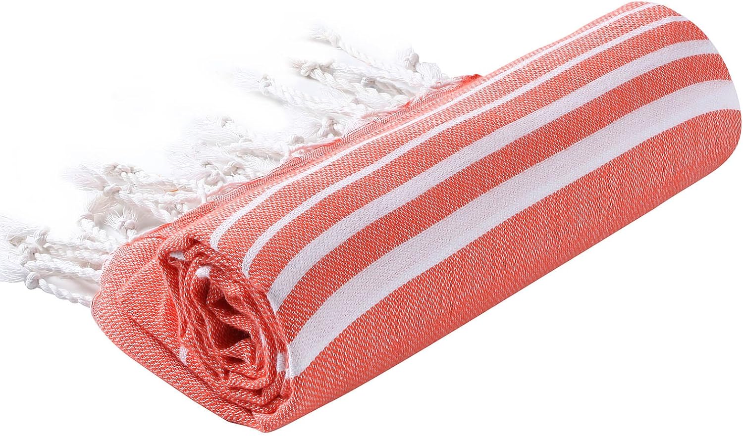 Cacala Turkish Beach Towel Quick Dry Prewashed for Soft Feel Extra Large Peshtemal for Bathroom, Travel, Pool and Swim, Paradise Series, 37 in x 70 in