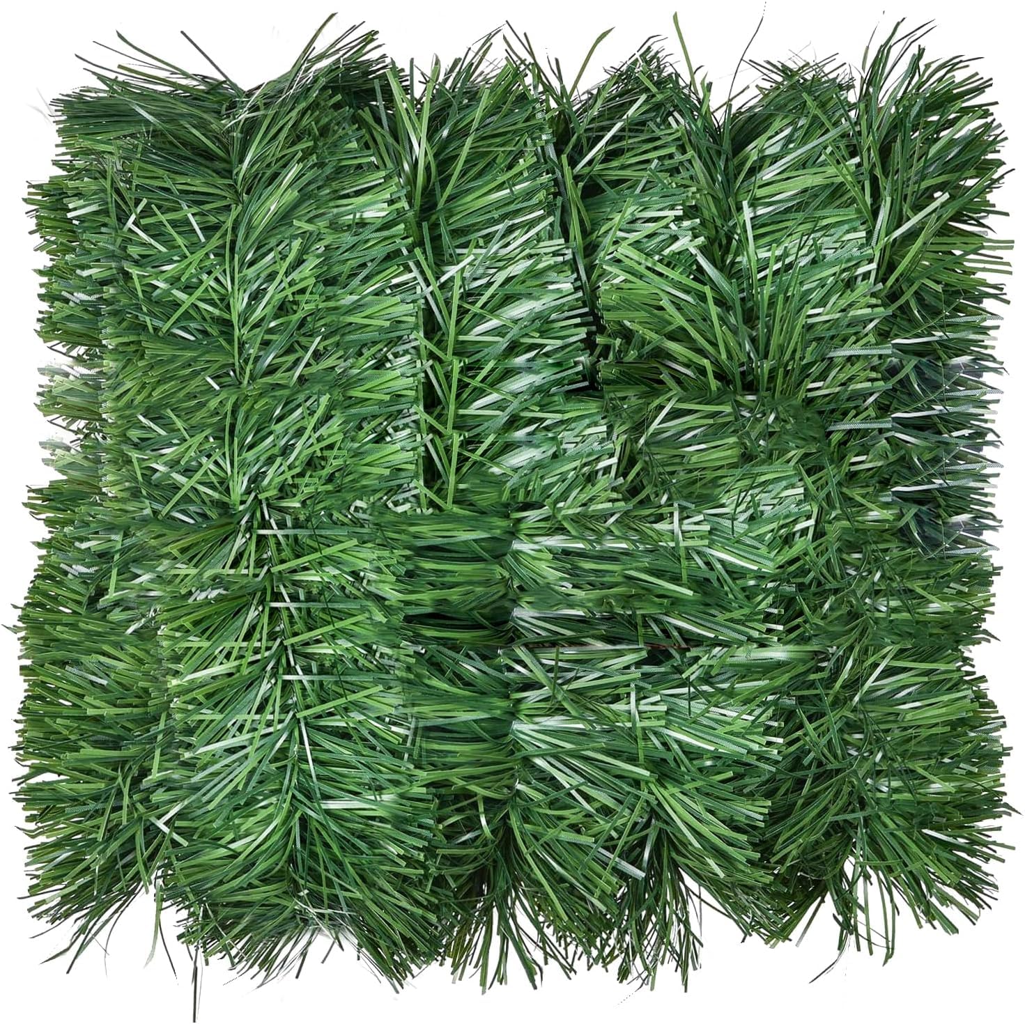 Christmas Garland, Deluxe 54Ft Artificial Non-Lit Soft Green Garlands - Festive Holiday Decor for Indoor and Outdoor Use