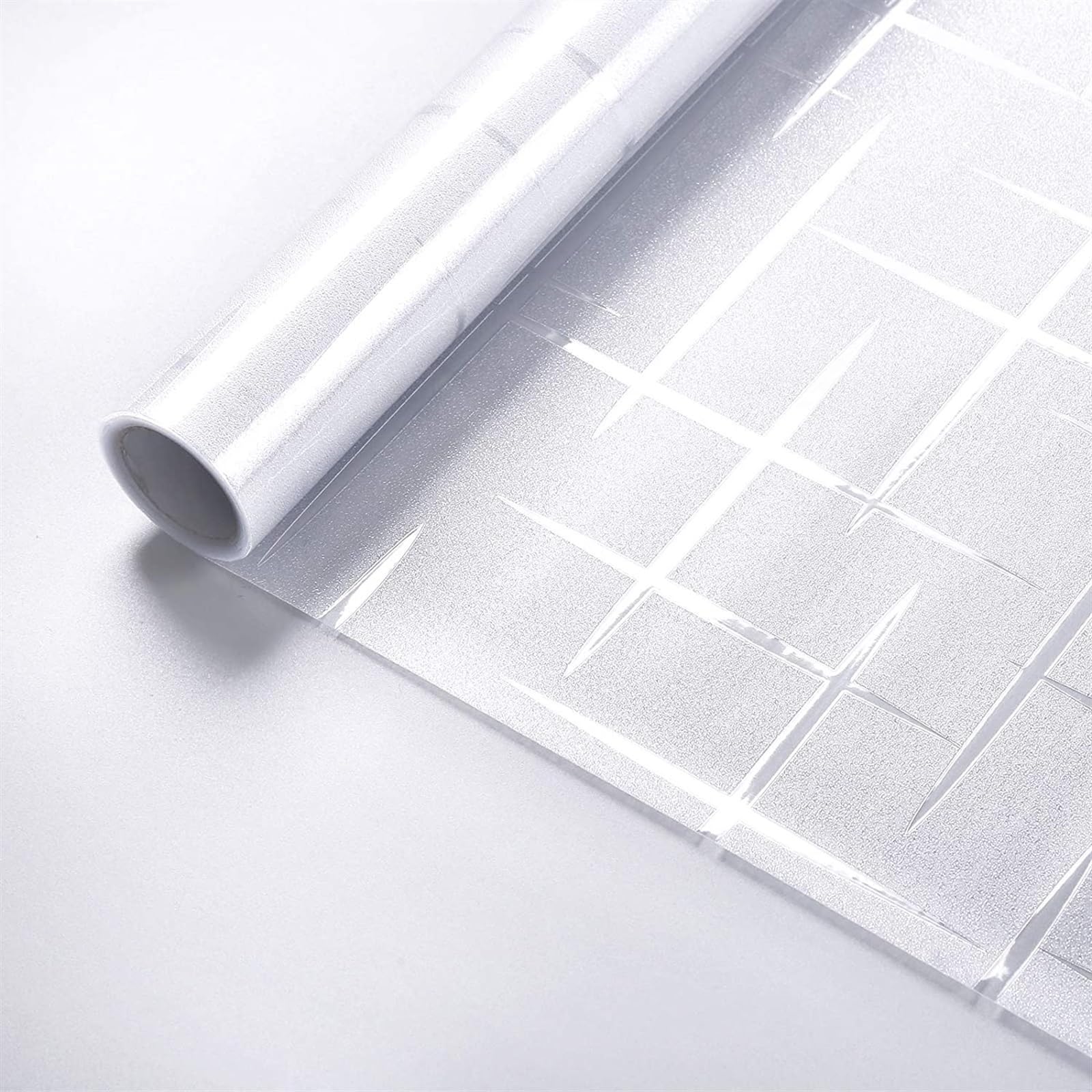 Folia przyciemniająca szyby 3D matowa folia okienna ochrona prywatności szkło winylowe przyleganie statyczne nieprzylepna witraż naklejka na okno do domu Folia okienna(90x200 cm)