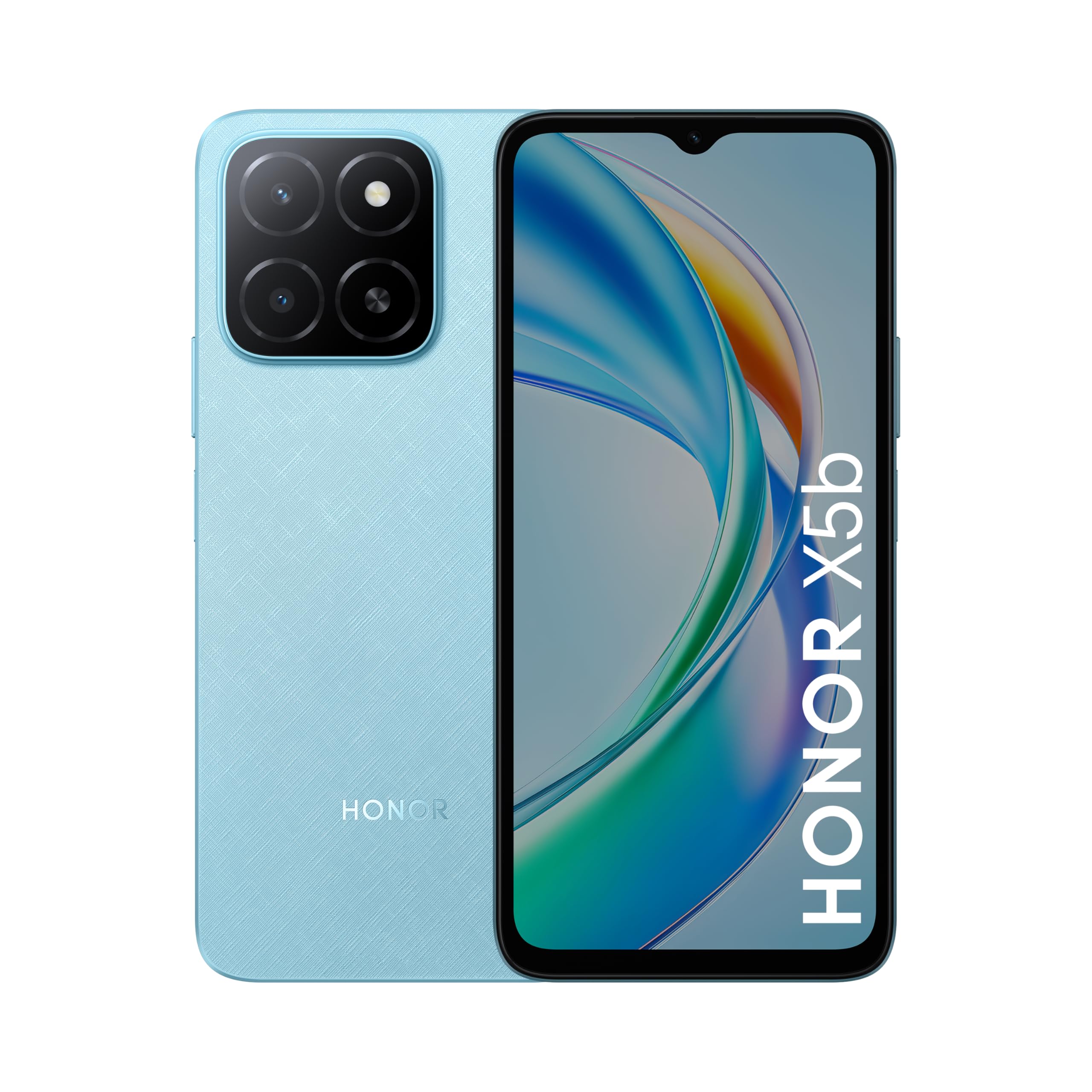 HONOR X5b Dual SIM ROM: 64GB RAM:4GB Ocean Blue 4G - Middle East Version