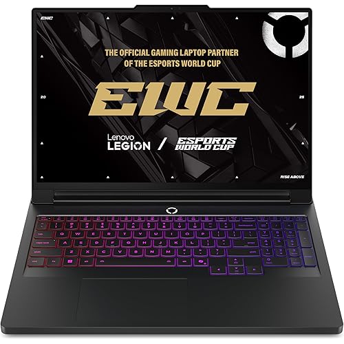 Lenovo Legion Pro 7i Gen 10 16" Gaming Laptop (2025 Model) Intel Core Ultra 9 275HX 24C, NVIDIA GeForce RTX 5080 16GBG DDR7, 64GB RAM, 1TB Gen5 SSD, 16.0" OLED 500nits 240Hz, Per-Key RGB, Win 11 Pro