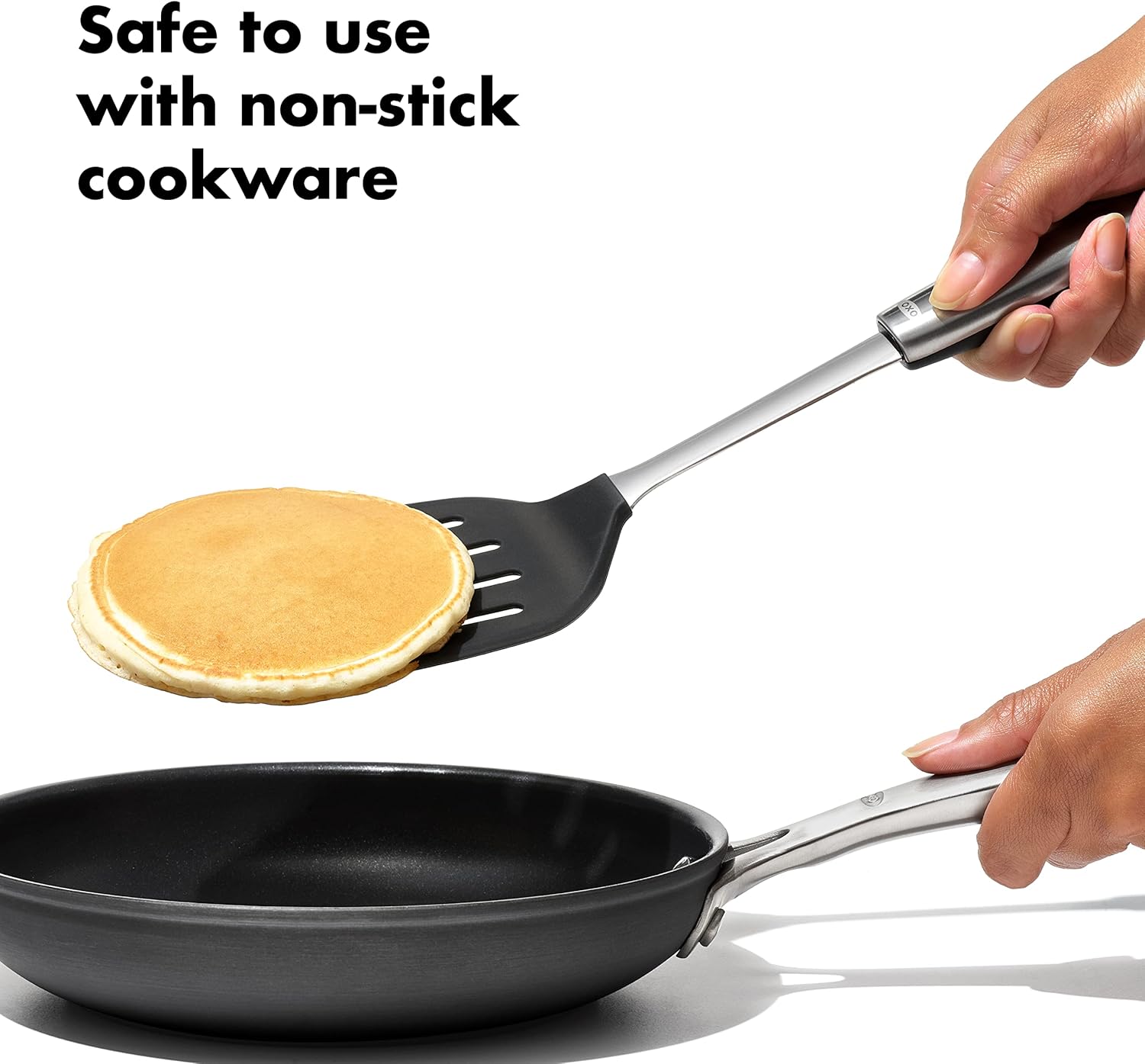 OXO Steel Silicone Flexible Turner