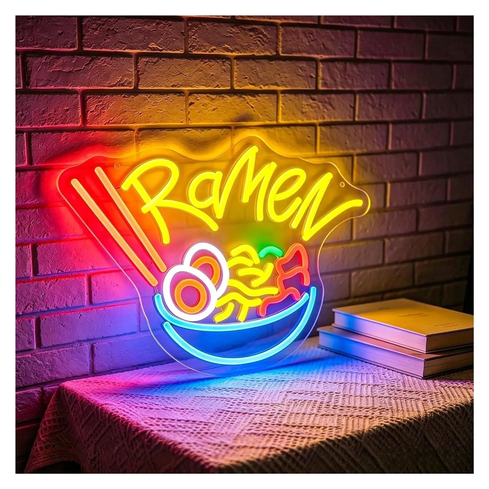 Insegna al Neon Insegna Al Neon LED Ramen Bowl