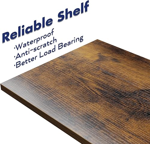 Miniatura 37 de NUMENN Estantería delgada de 3 niveles, estantería organizadora de almacenamiento, estante moderno para dormitorio, sala de estar y oficina en casa,