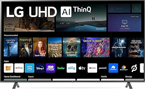 Miniatura 7 de LG Smart TV Class UQ9000 de 75 pulgadas con Alexa incorporado 4K (3840 x 2160), frecuencia de actualización de 60 Hz, 4K alimentado por IA, juegos