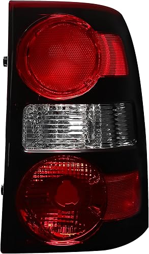 Miniatura 7 de HECASA Luces traseras compatibles con Ford Explorer 2006-2010 de repuesto para 6L2Z13404CA FO2819140 luces traseras halógenas para el lado del