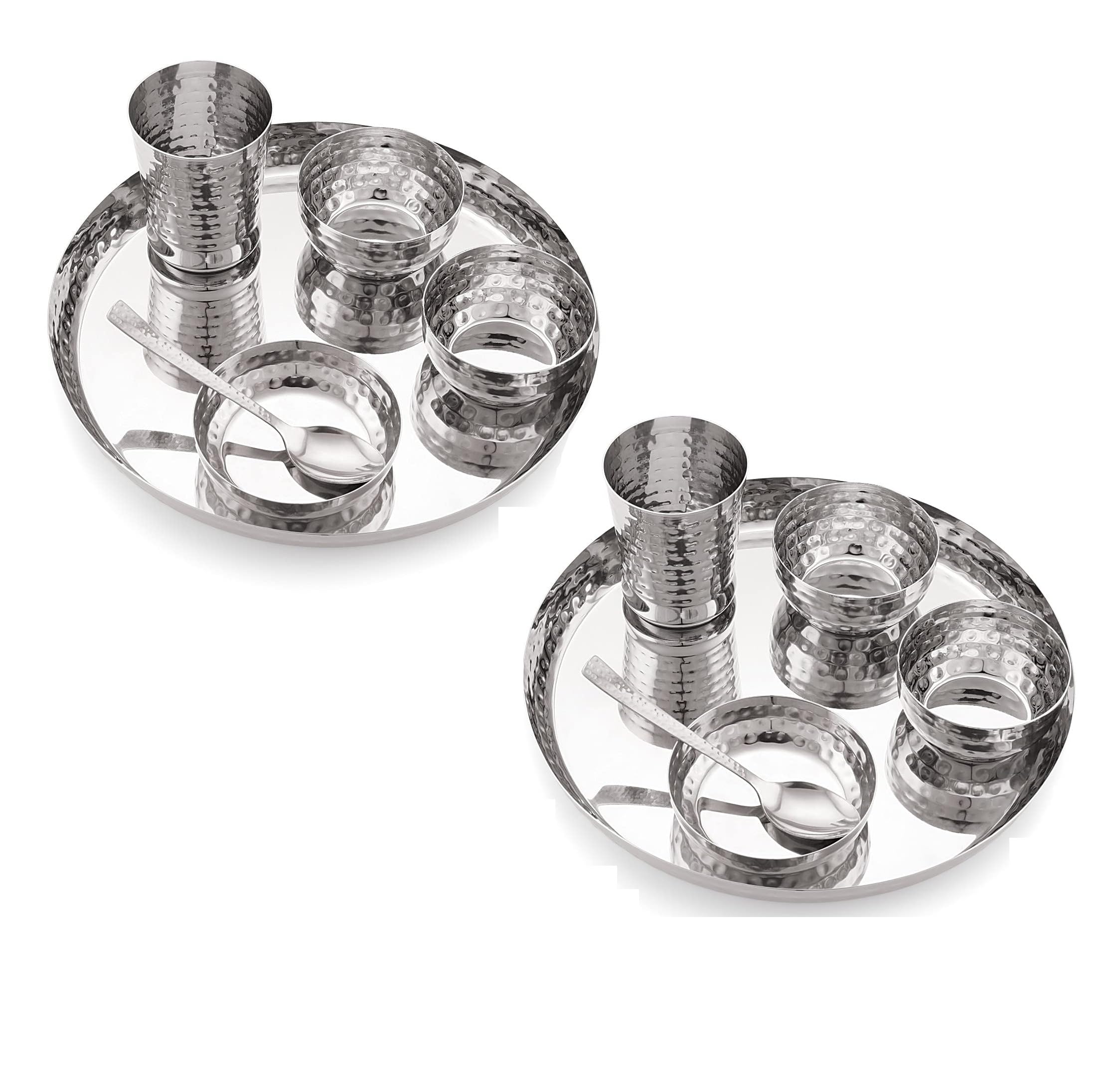 Limetro Steel Dinner Set (Flower-2) (12, Set of 12, Serves 2) (B0CXN83BFC) Amazon Price History, Amazon Price Tracker