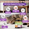 Puyrzoe Natural Flea and Tick Prevention for Cats, Itch Relief, Skin & Coat Support, 500 Chews with 6-Strain Probiotics, Gut & Immune Health, Flea Treatment for Cats, Chicken Flavor, All Breeds & Ages