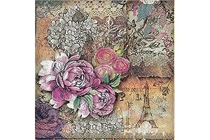 Floral Tissue Paper for Decoupage: Bring Spring's Beauty to Your Masterpieces