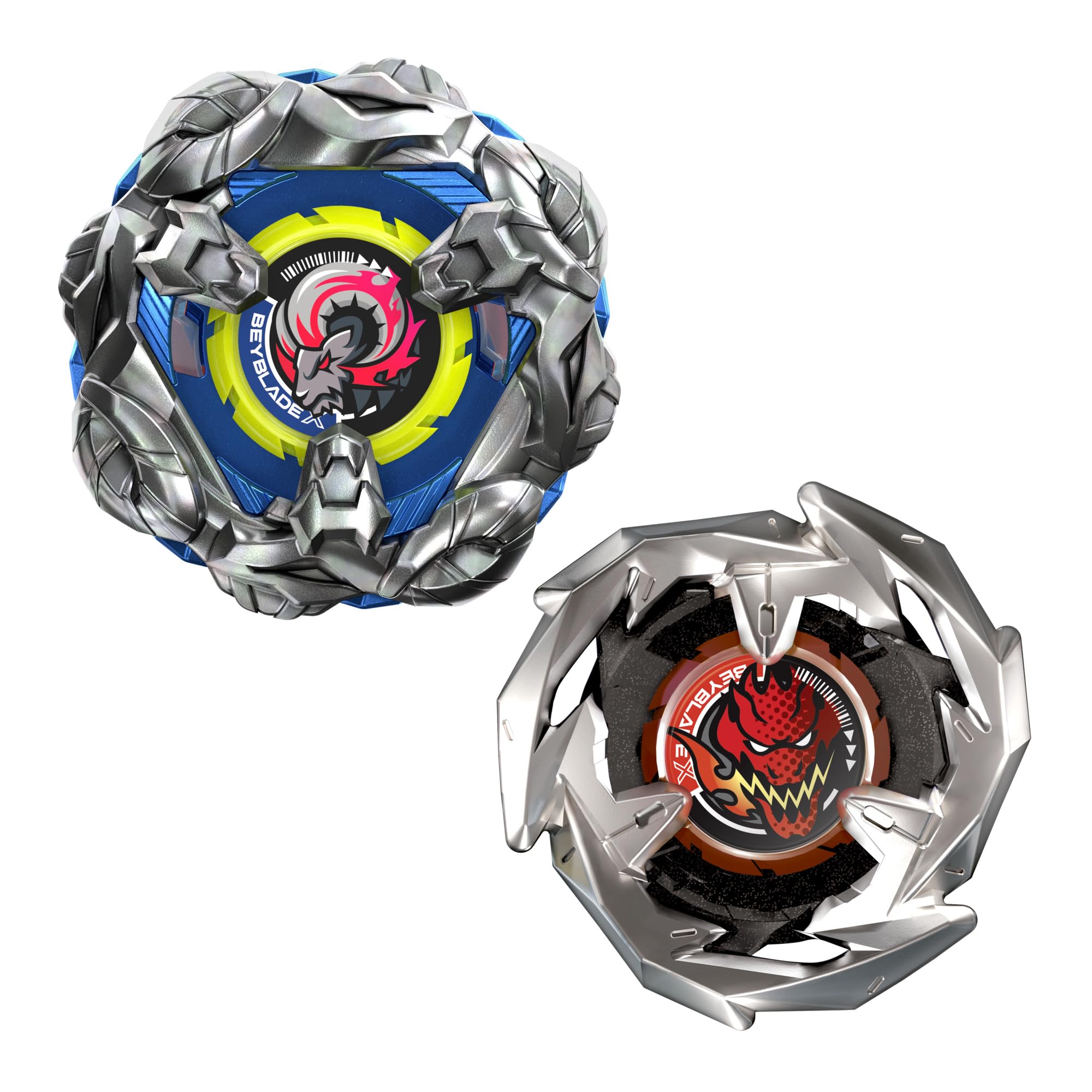 Amazon.com: Beyblade X Tackle Goat 2-70N BX & Sword Dran 3-60F BX