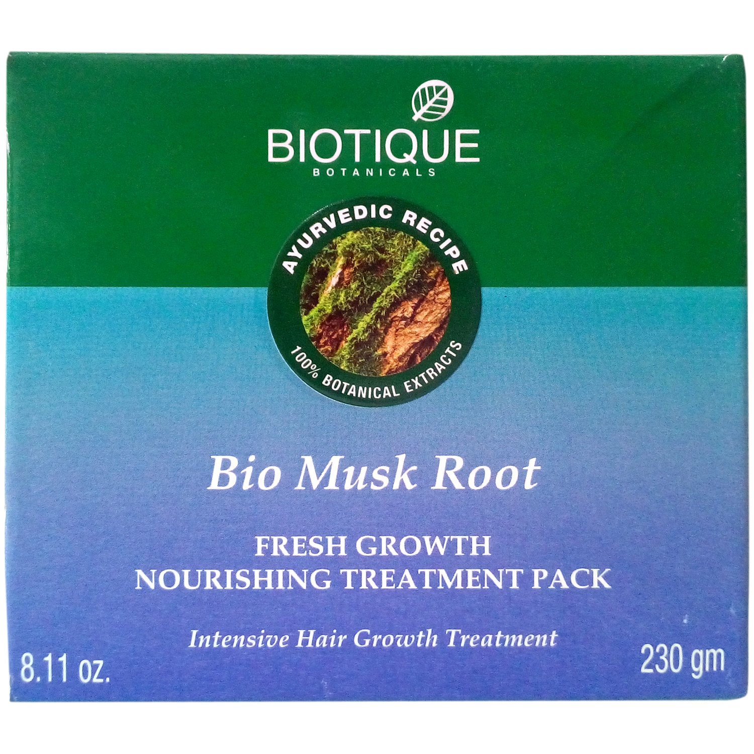 Biotique Intensive Haarwuchsbehandlung Mit Bio-Moschuswurzel – 230 G Für Gesundes, Kräftiges Haar