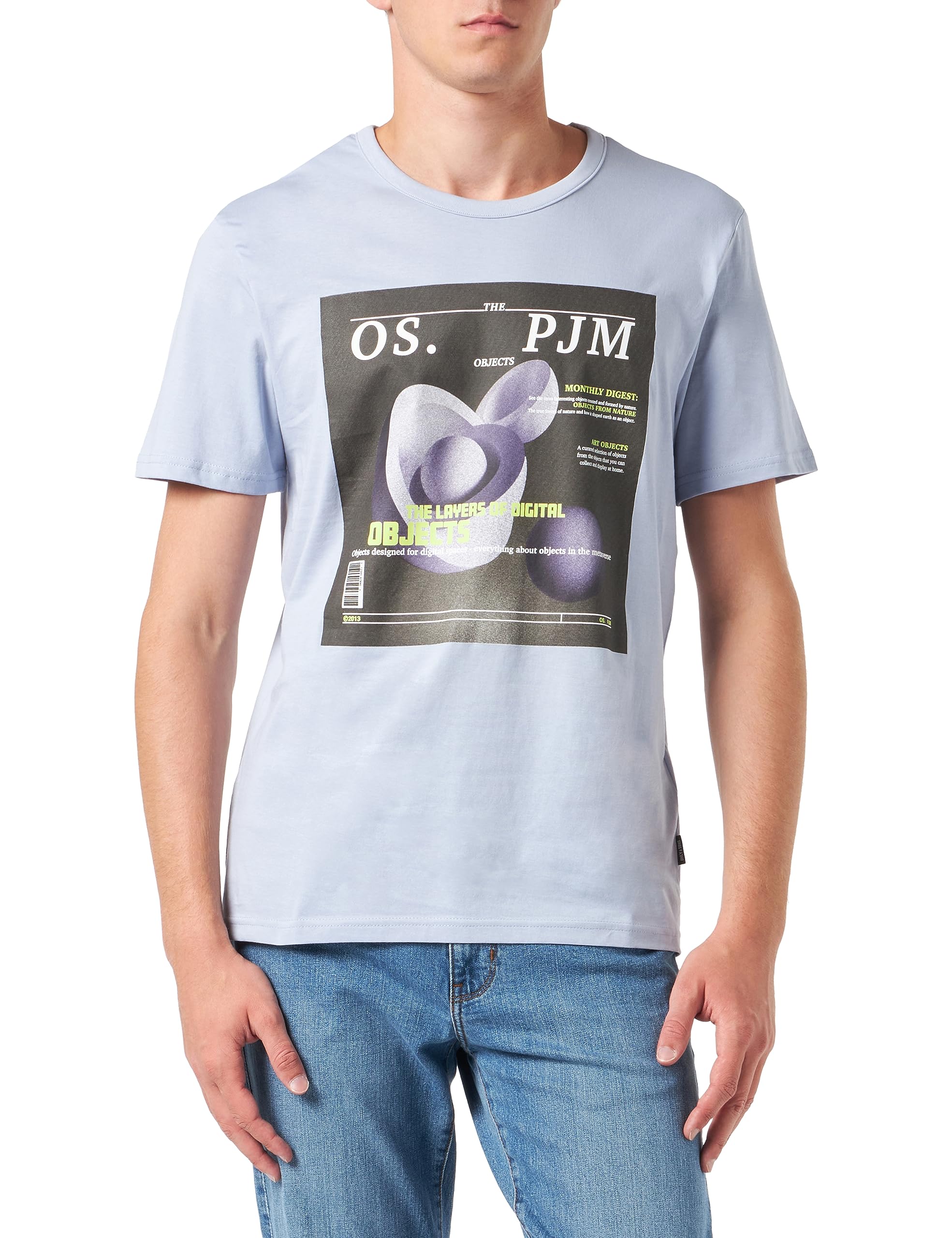 ONLY & SONS Male T-Shirt Onstodd T-Shirt, Eventide, S