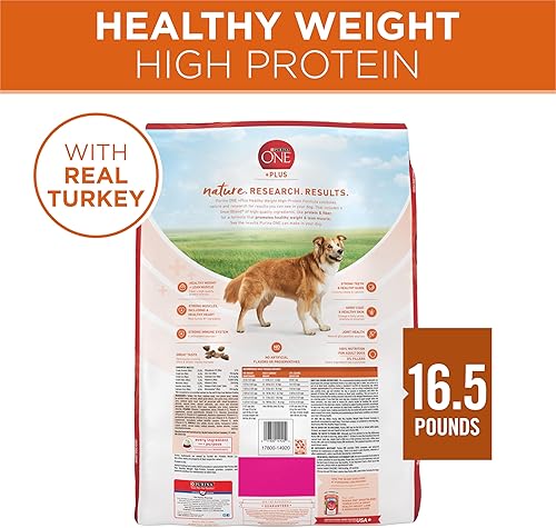 Miniatura 8 de Purina ONE SmartBlend Natural Peso saludable, fórmula para adulto, alimentos secos para perros y comida húmeda para perros